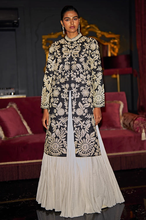 Crushed Crinkle Maxi Skirt