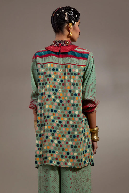 Ash Green Anka Atri Straight Shirt