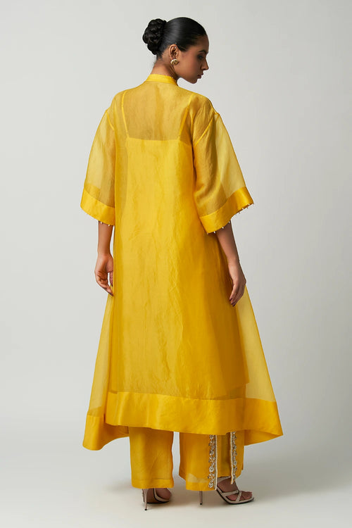 Amber Gul-E-Mehrab Organza Kurta Set