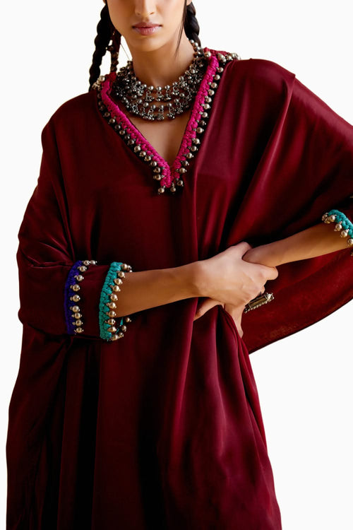 Bhavishya Maroon Co-ord Set