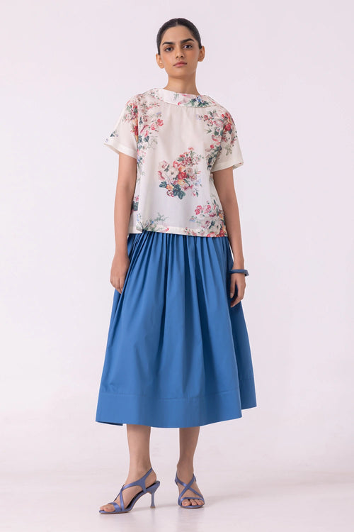 Nora Floral Printed Top