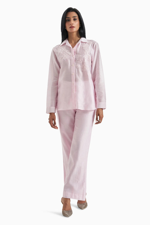 Blush Whisper Co-ord Set