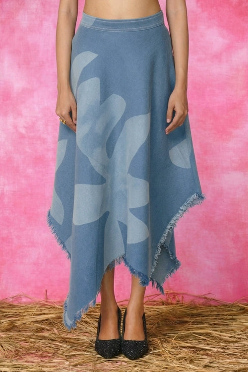 Iris Handkerchief Skirt
