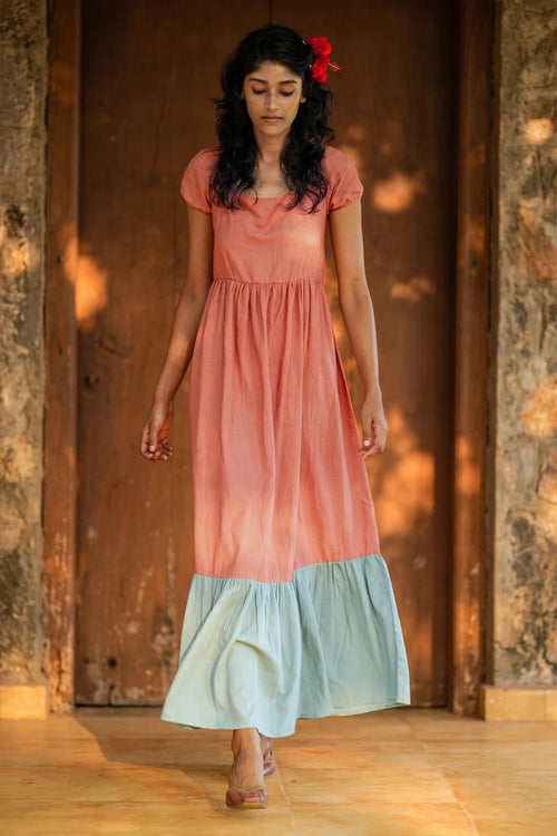 Backless Cottage Dress