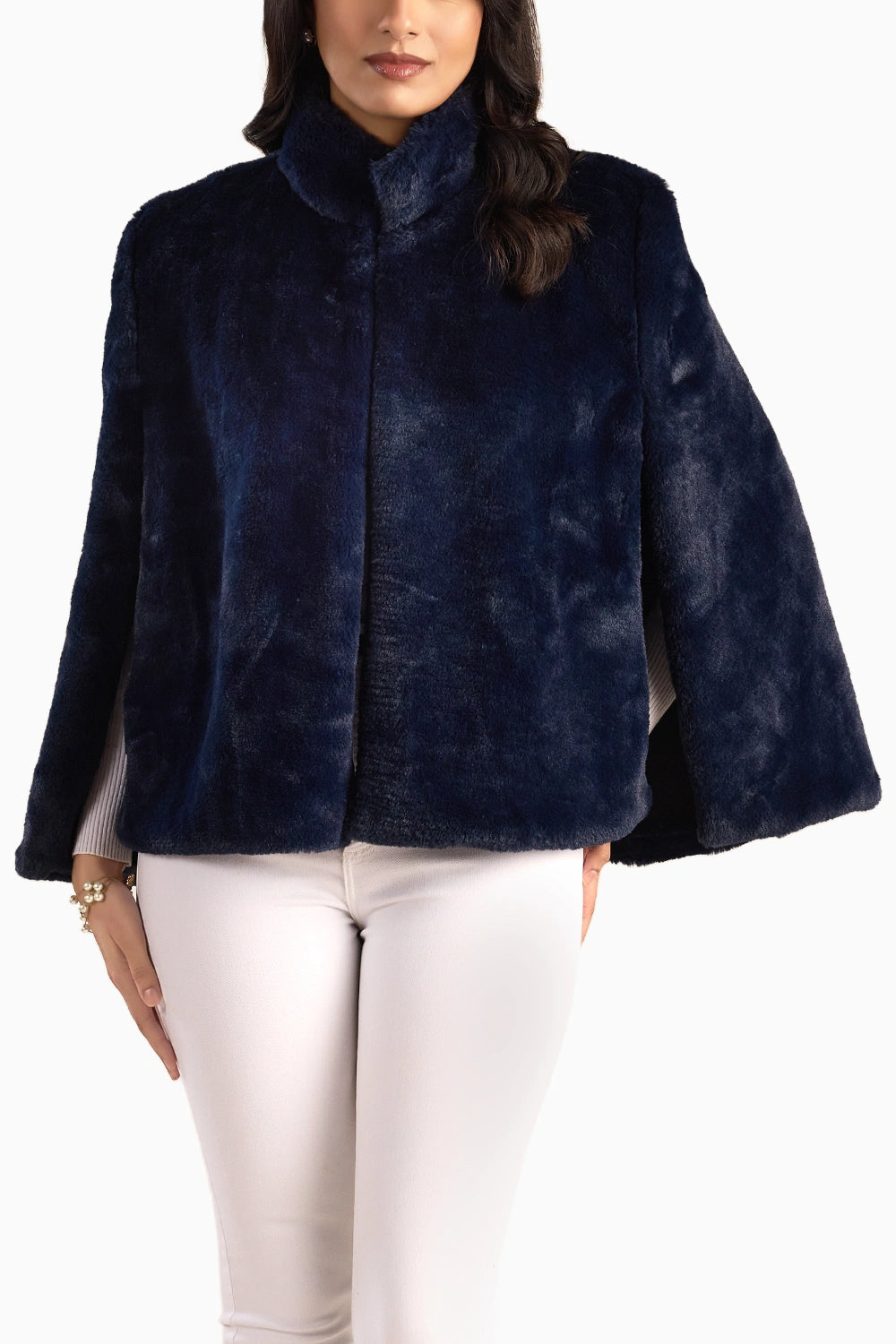 Arctic Velour Cape
