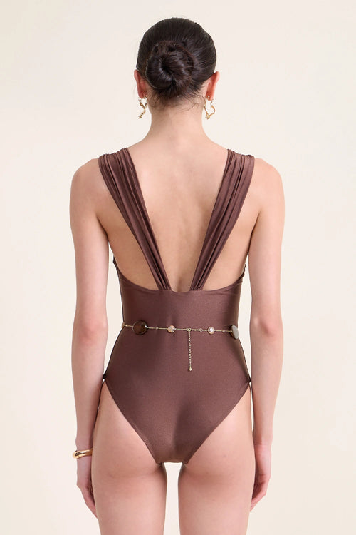 Bianca Sienna Plunge Swimsuit