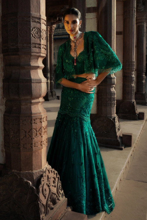 Emeralda Lehenga Set