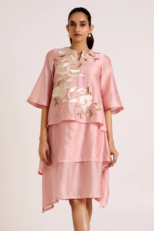 Quinn Terraced Short Dress