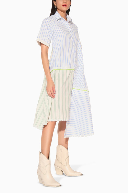 Elara Stripe Dress