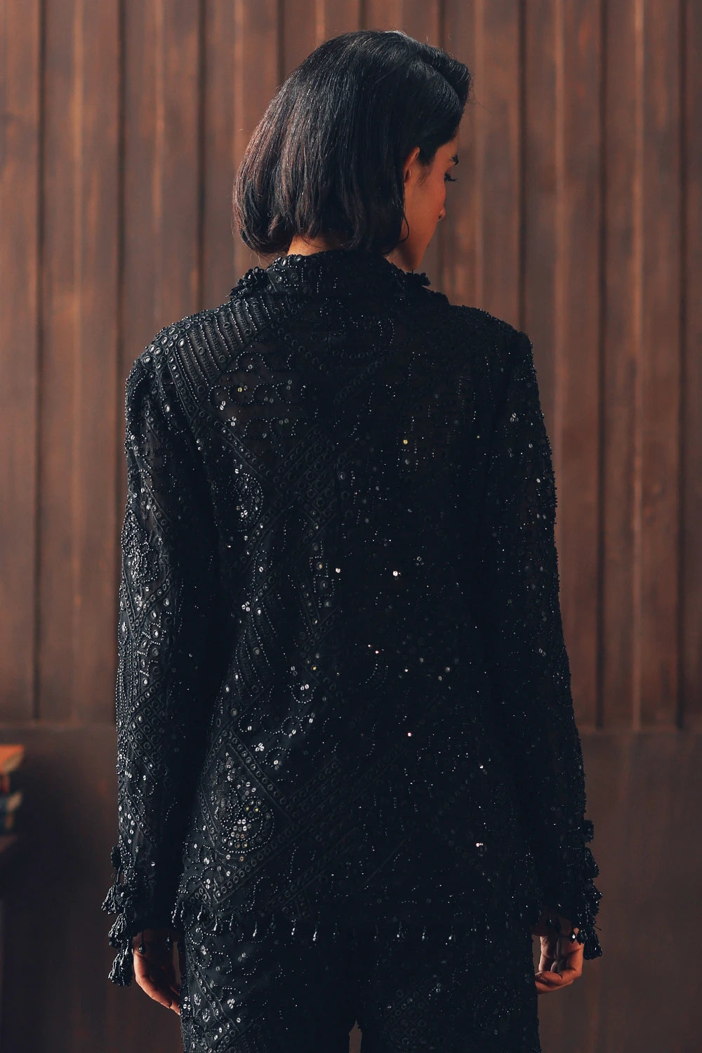 Fasana 3D Black Blazer
