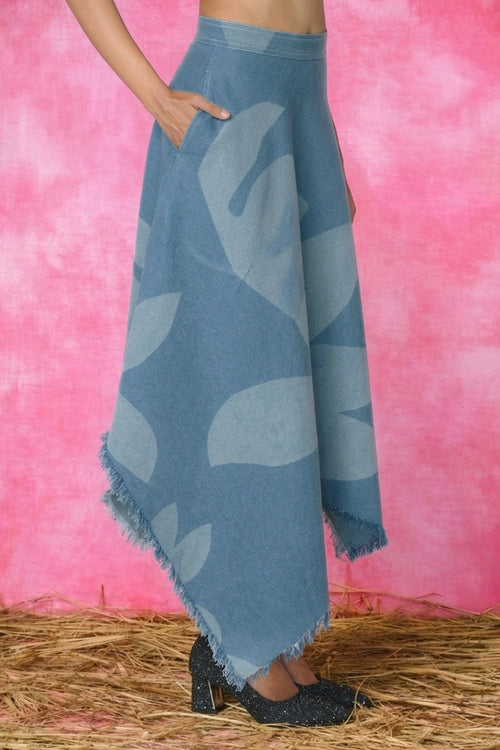 Iris Handkerchief Skirt