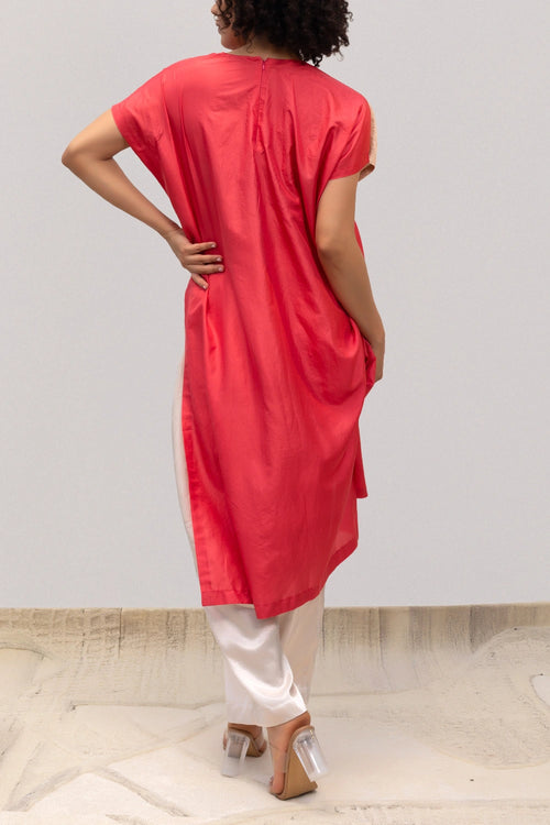 Eeda Varq Coral Cluster Tunic