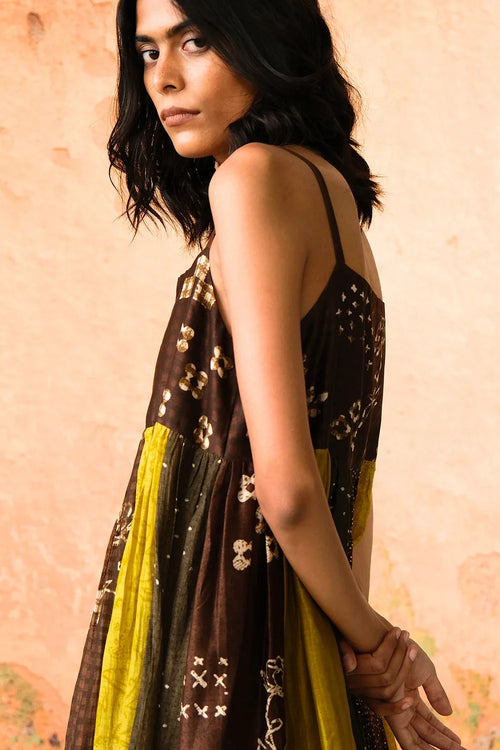 Multi Color Nerissa Strap Dress
