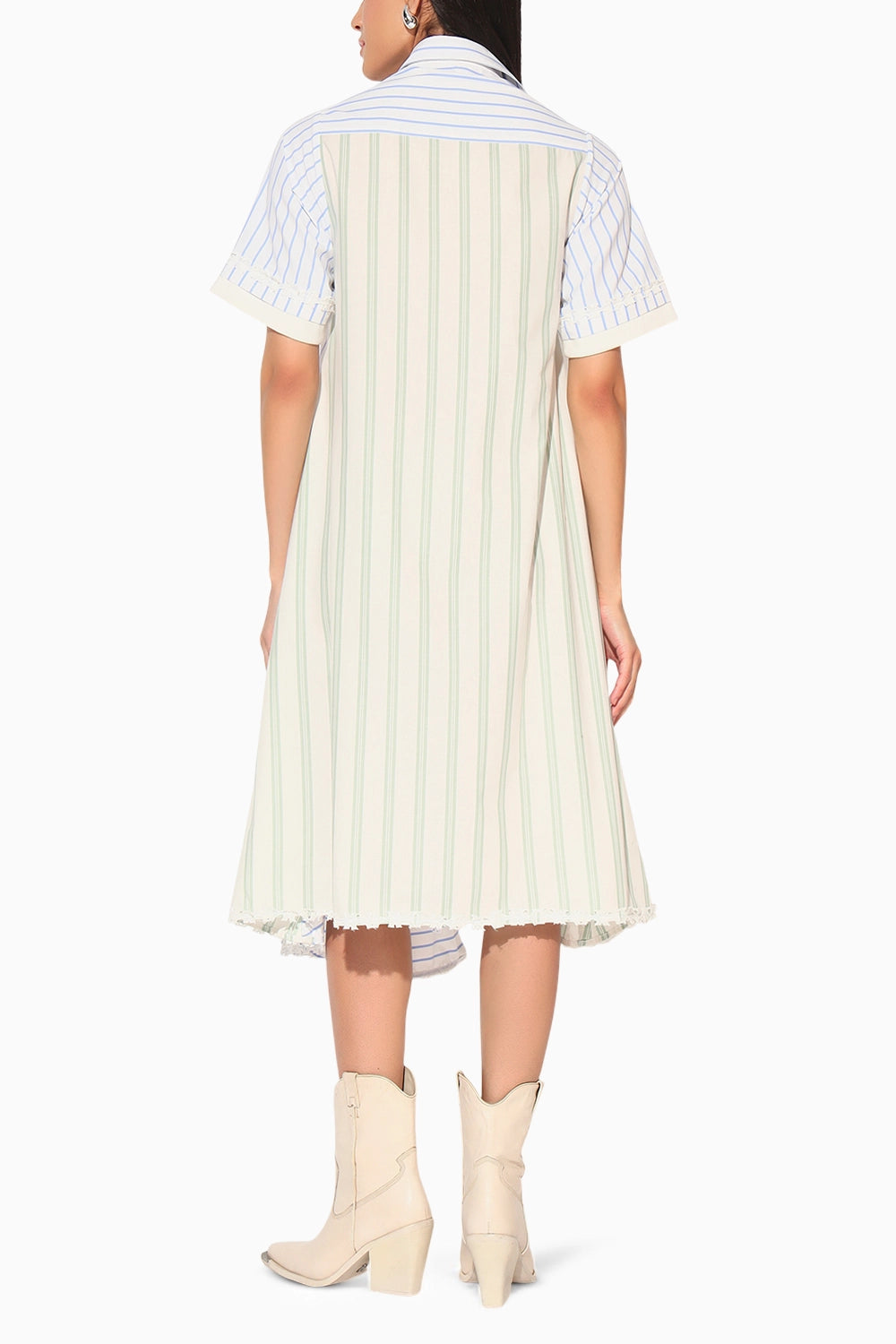 Elara Stripe Dress