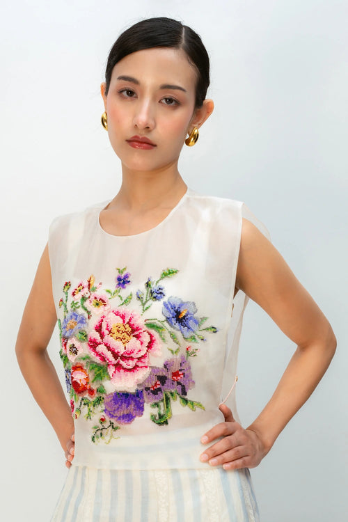 Vanilla Bloom Bib