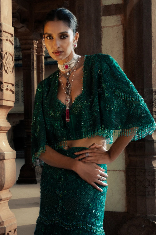 Emeralda Lehenga Set