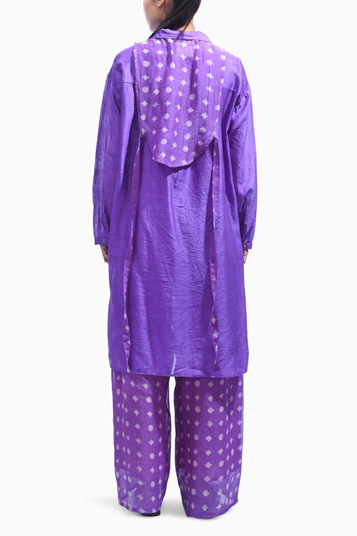 Violet Geometry Co-ord Set