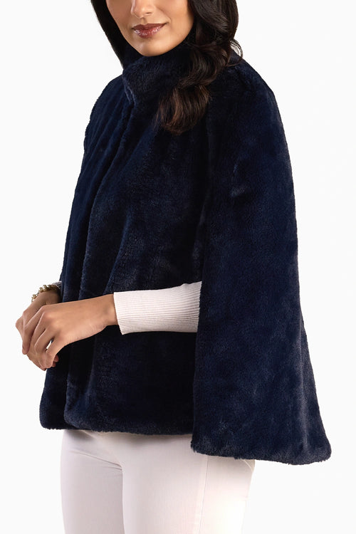 Arctic Velour Cape