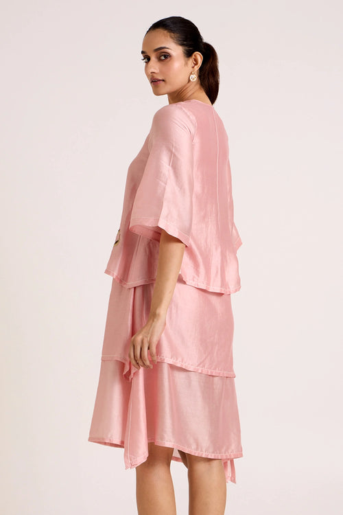 Quinn Terraced Short Dress