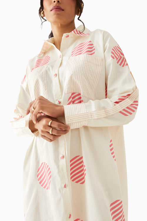 Roonie Off White Dress