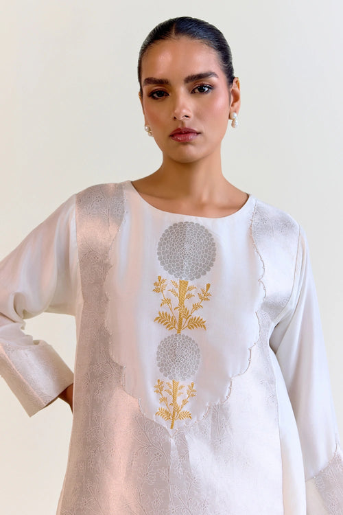 Marhaba Kurta With Skirt Set