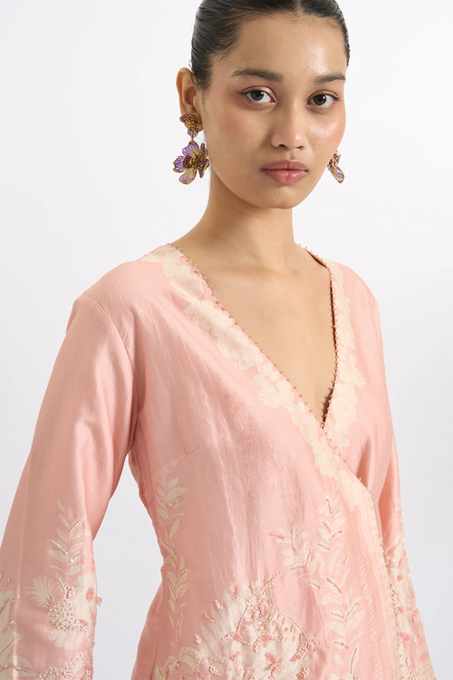 Gilded Dusk Sharara Set