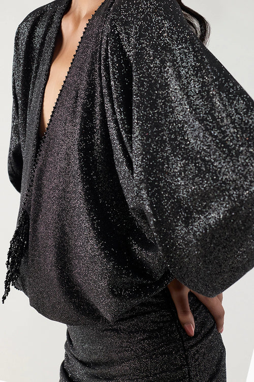 Black Azure Mini Dress