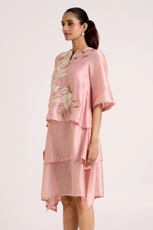 Quinn Terraced Short Dress