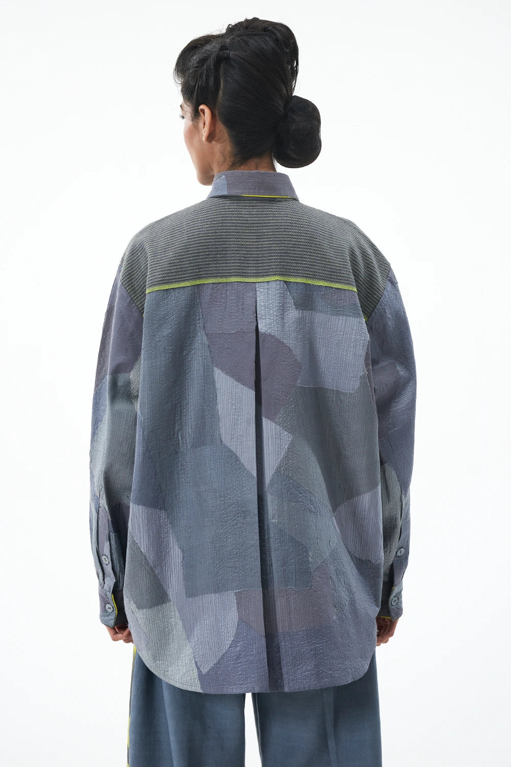Grey Lime Maker's Shirt