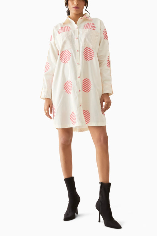 Roonie Off White Dress