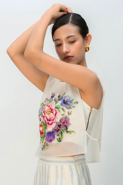 Vanilla Bloom Bib