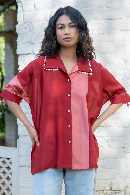 Red Pink Tokyo Shirt