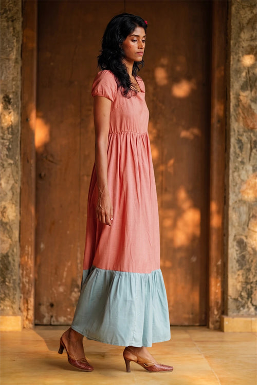 Backless Cottage Dress