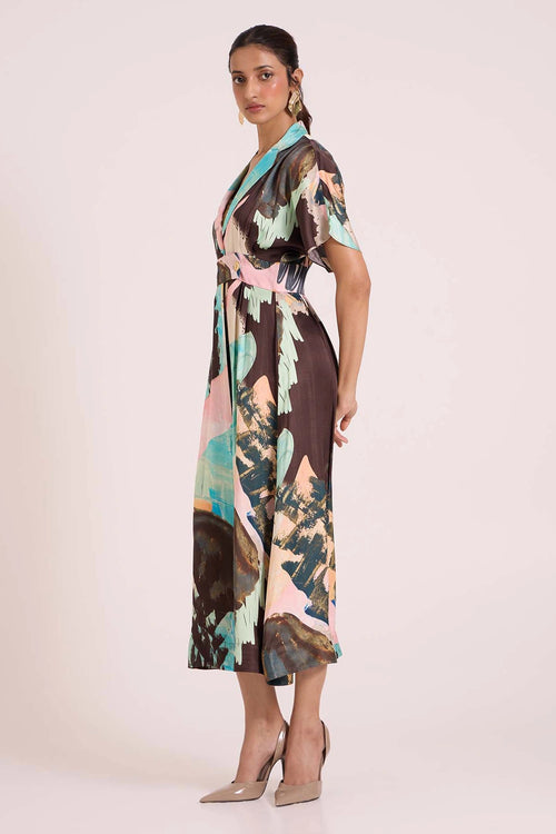 Chione A-Line Midi Dress