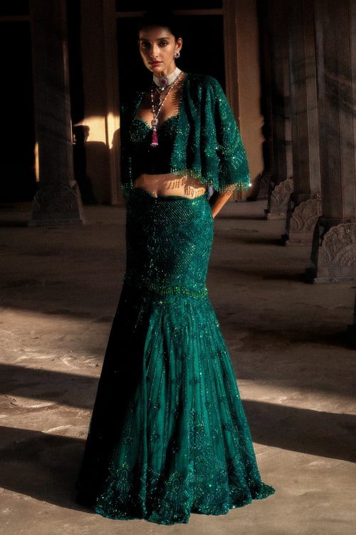 Emeralda Lehenga Set