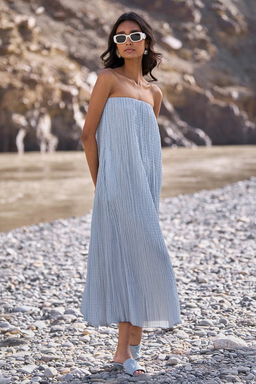 Crushed Crinkled Midi