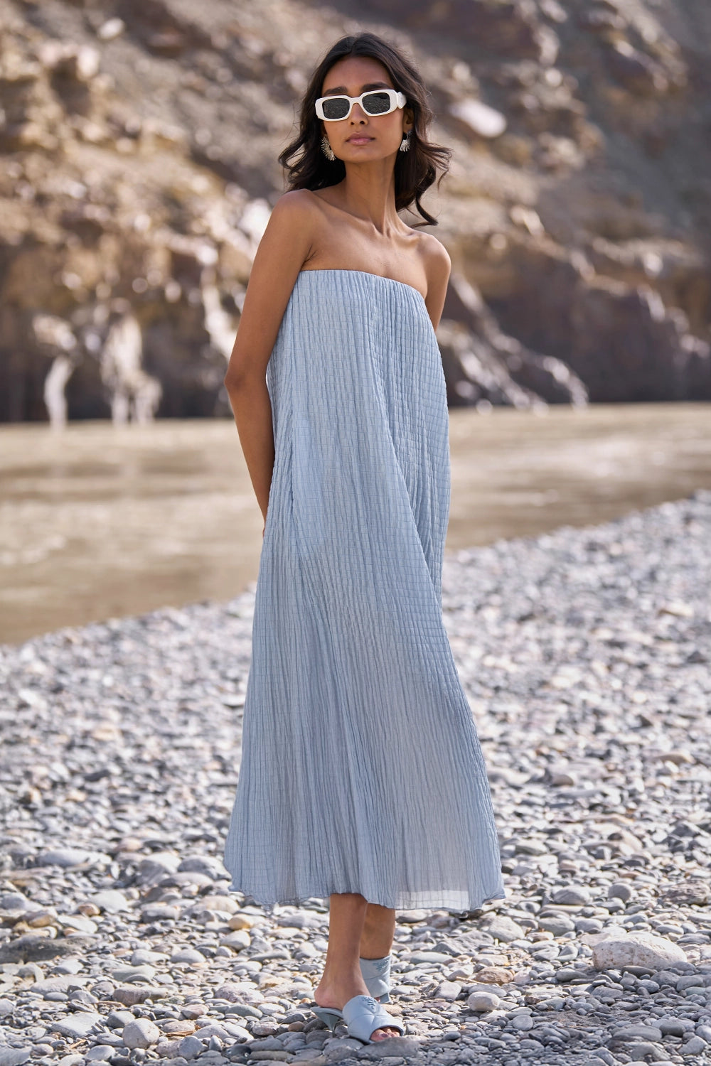Crushed Crinkled Midi