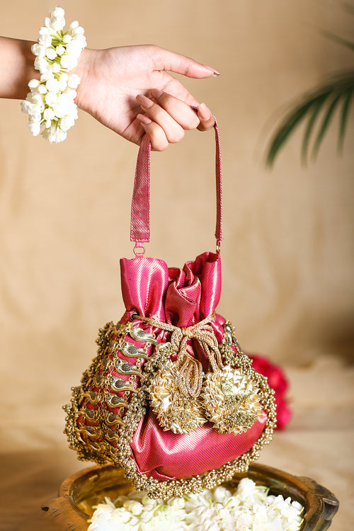 Helen Pink Potli