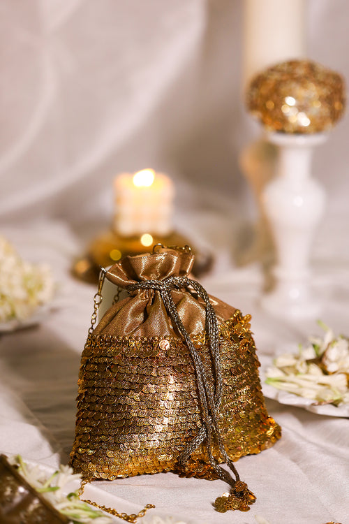 Trihsika Gold Potli
