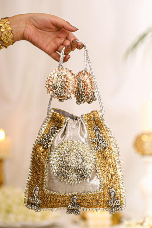 Mayra Silver Potli