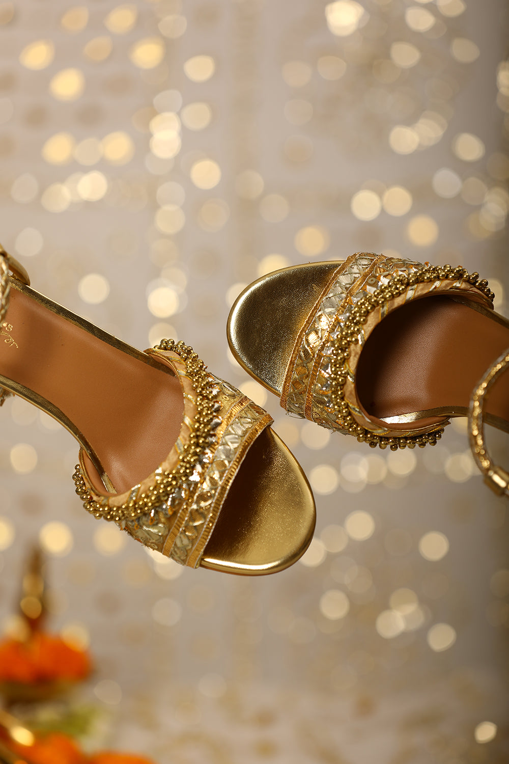 Gold Jasmine Heel