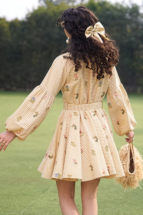 Musturd Yellow Liora Dress