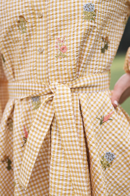 Musturd Yellow Liora Dress