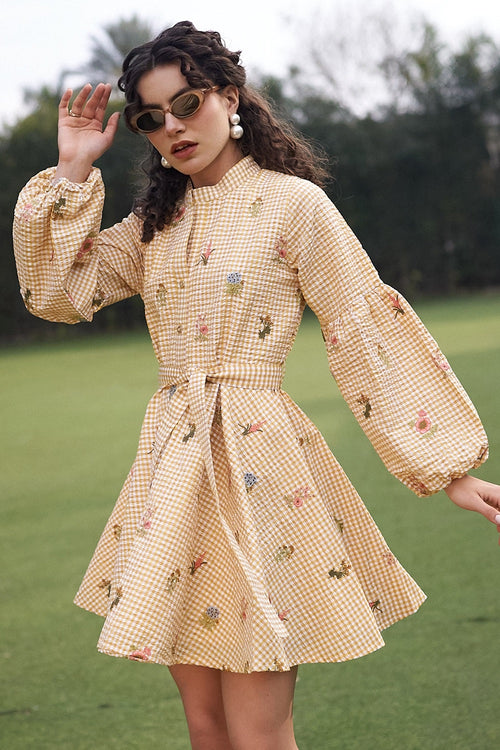 Musturd Yellow Liora Dress