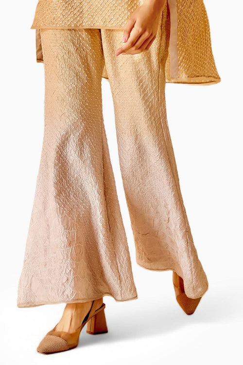 Beige Tones Tulip Pants