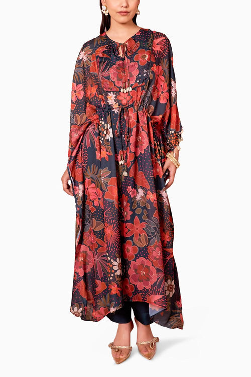 Falak Black Kaftan