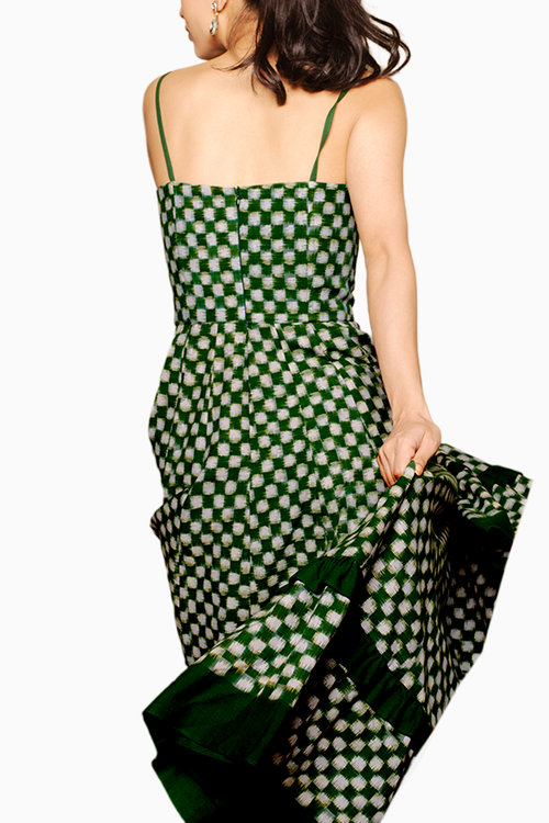 Green Checkmate Dress