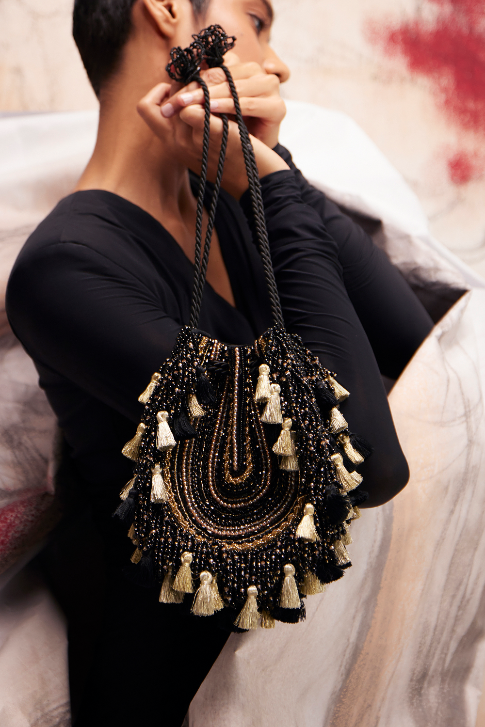 The Black-Gold Heirloom Bag