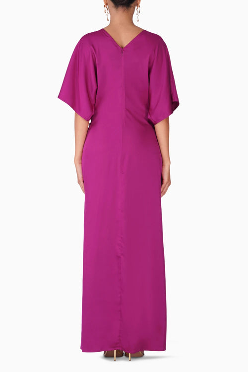 Dark Purple Aurea Dress
