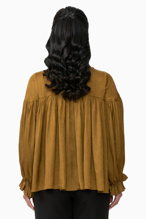 Mustard Elva Top